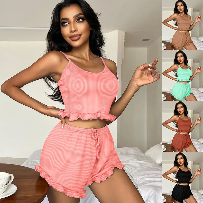 Co-ord Polyester Pajama Set