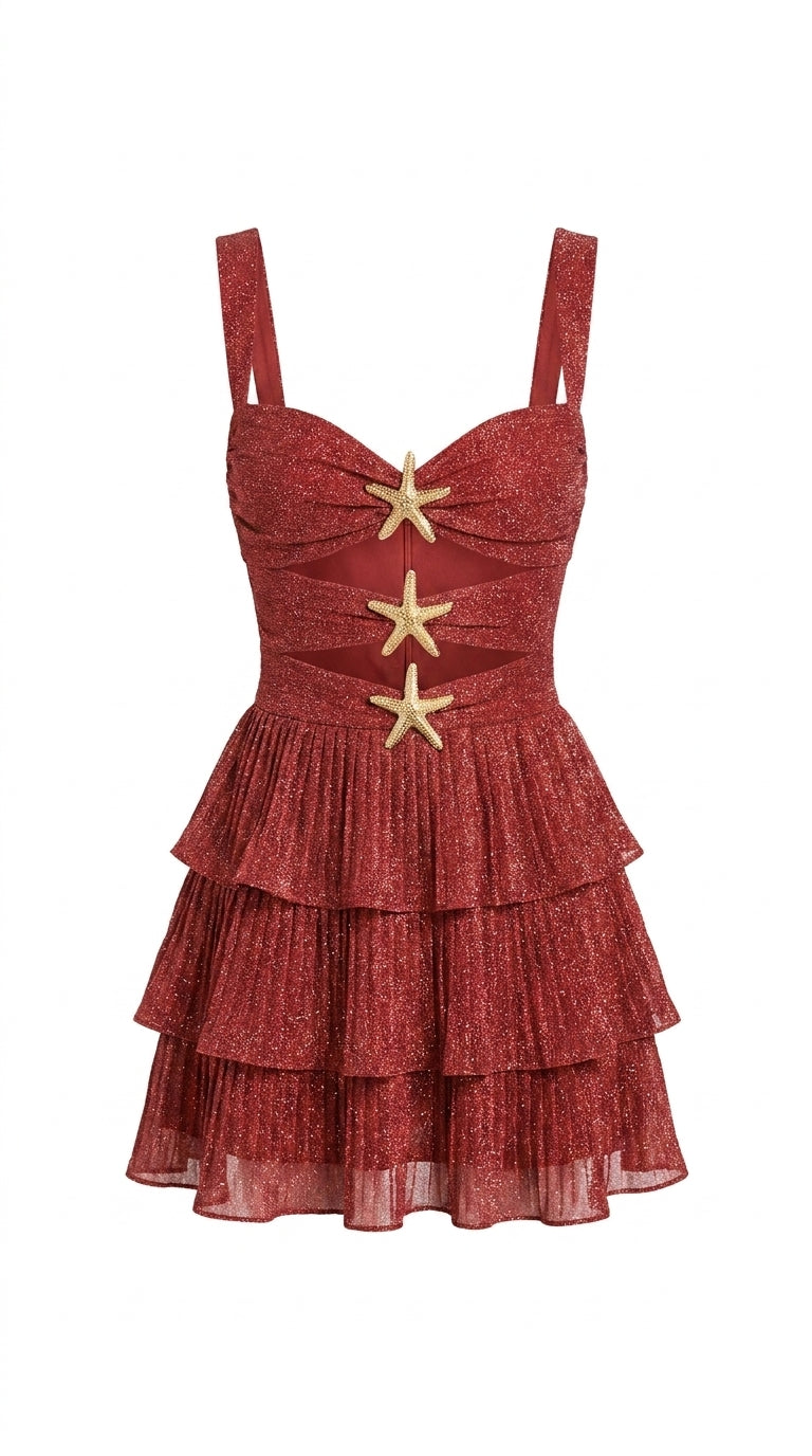 Pink Cut-Out Dress
