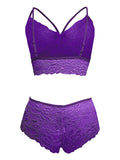 European and American sexy lingerie set with lace
