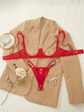 High quality sexy lingerie two-piece set