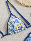 Floral print bikini