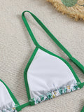 Floral print bikini