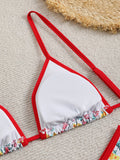 Floral print bikini
