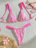 Lace sexy bikini