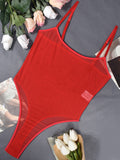Sexy suspender mesh dress sexy suit