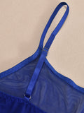 New sexy temptation mesh suspender dress set (including leg socks)
