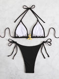 New Sexy Strap Starfish Two-Piece Swimsuit