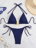 New Sexy Strap Starfish Two-Piece Swimsuit
