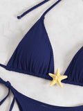 New Sexy Strap Starfish Two-Piece Swimsuit