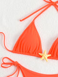 New Sexy Strap Starfish Two-Piece Swimsuit