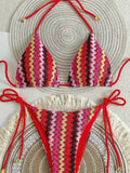 Sexy Knitted String Bikini