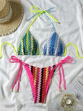 Sexy Knitted String Bikini