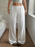 Casual strappy wide-leg pants