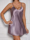 Women's home wear pajamas suspenders sexy lace lace nightgown