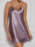 Women's home wear pajamas suspenders sexy lace lace nightgown