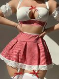 Sexy and alluring lingerie set, cosplay passion uniform